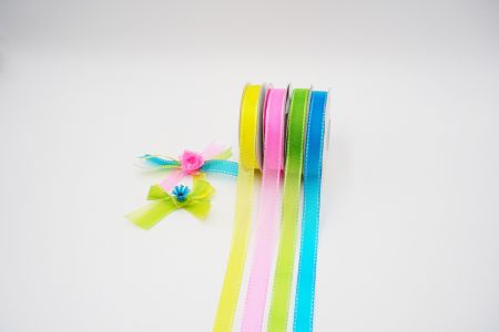 Conjunto de cintas tejidas para fiestas de dulces